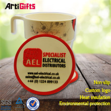 Environmentally friendly soft pvc promotional coaster